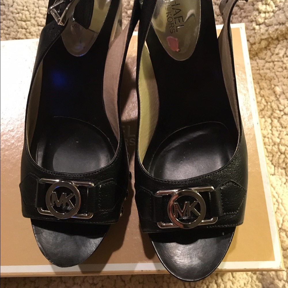 Michael Kors Charm Sling 4" Heel