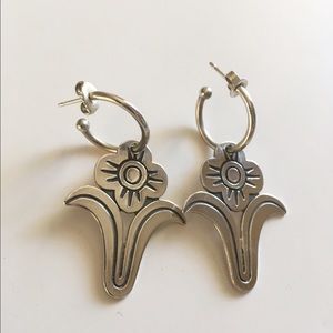 James Avery Flower Earrings