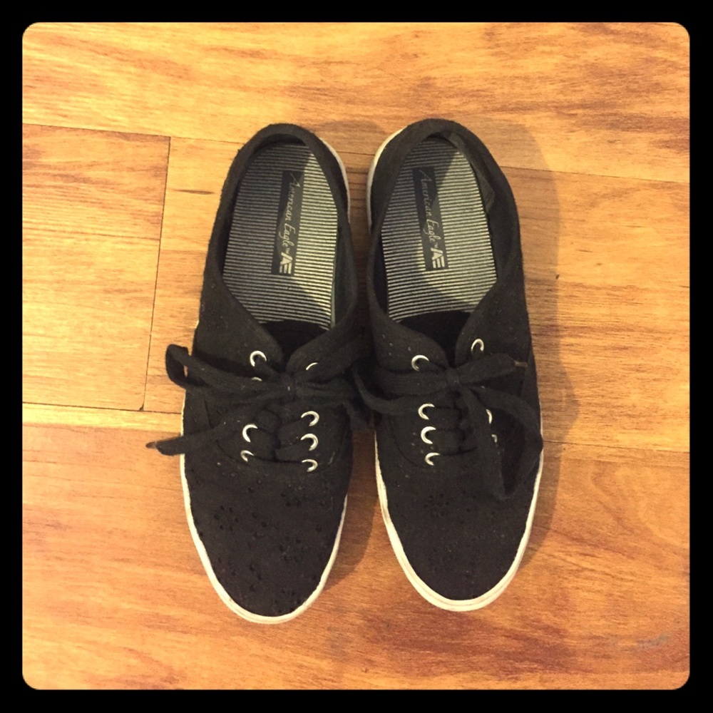 American Eagle Black Shoes