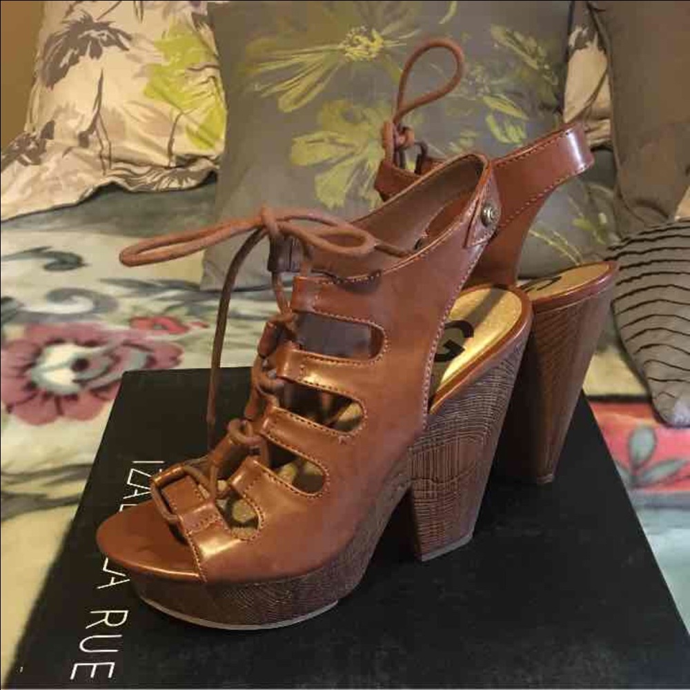 G by Guess wedge heels
