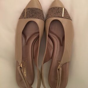 Beautifeel sling back kitten heel shoes