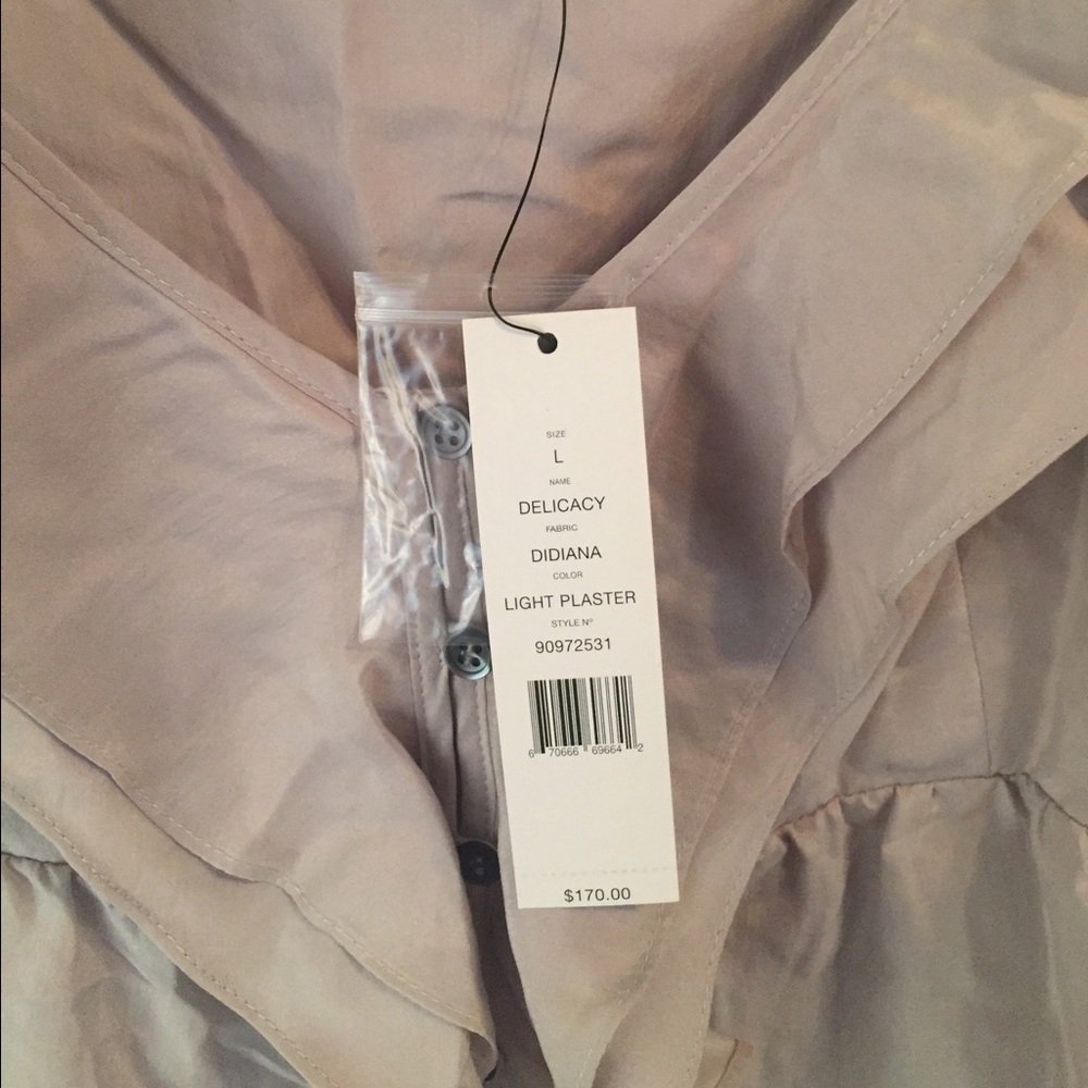 Grey Ruffle Cami - Picture 3 of 3