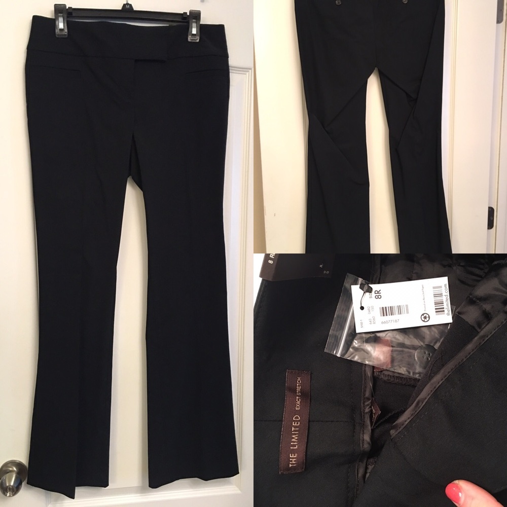 The Limited Black Exact Stretch Pants