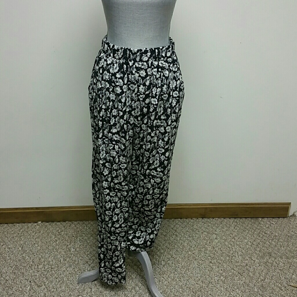 Black and Tan Pants