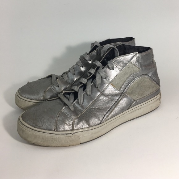 68 off pf flyers shoes high tops silver moon poshmark silver pf flyers