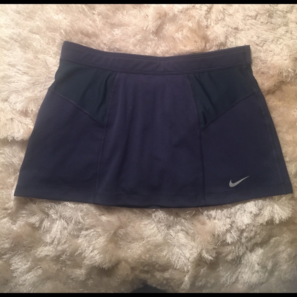 Dark gray tennis skirt