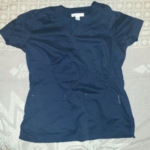 Koi Scrubs Belted Top