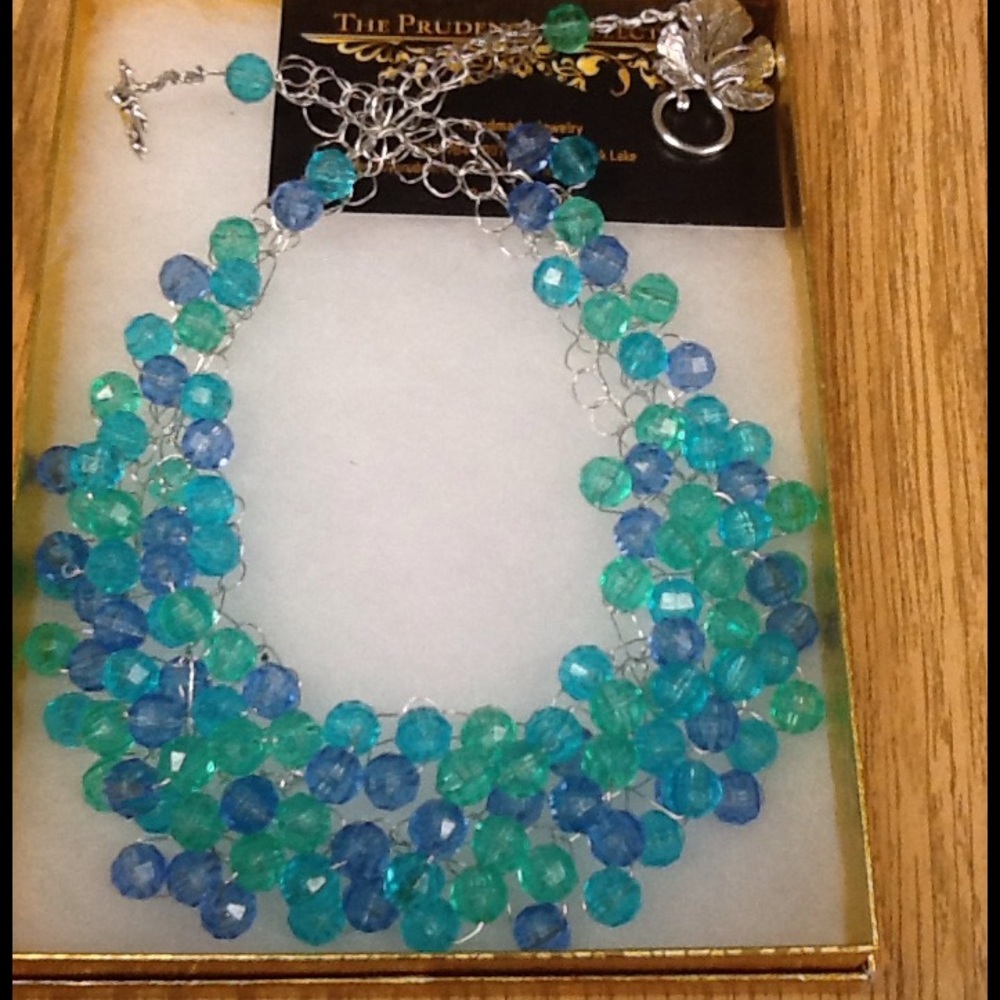 Handmade one of a kind necklace.