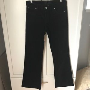 Kut from the Kloth Black Baby Corduroy Bootcuts