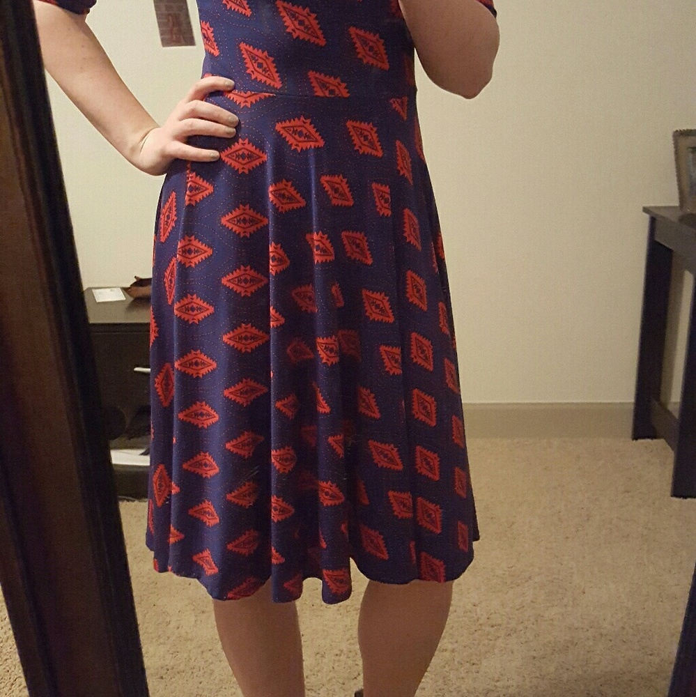 Lularoe Nicole Dress - Picture 4 of 6