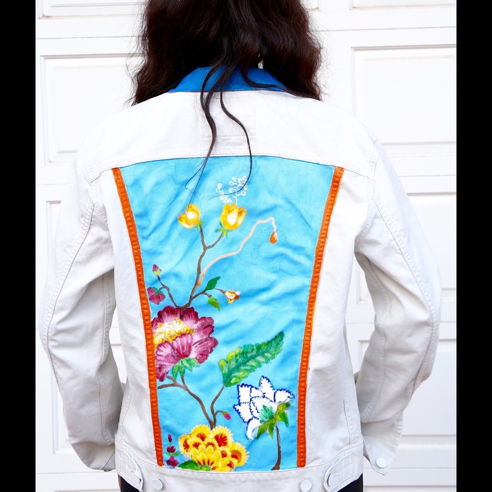Custom denim jacket