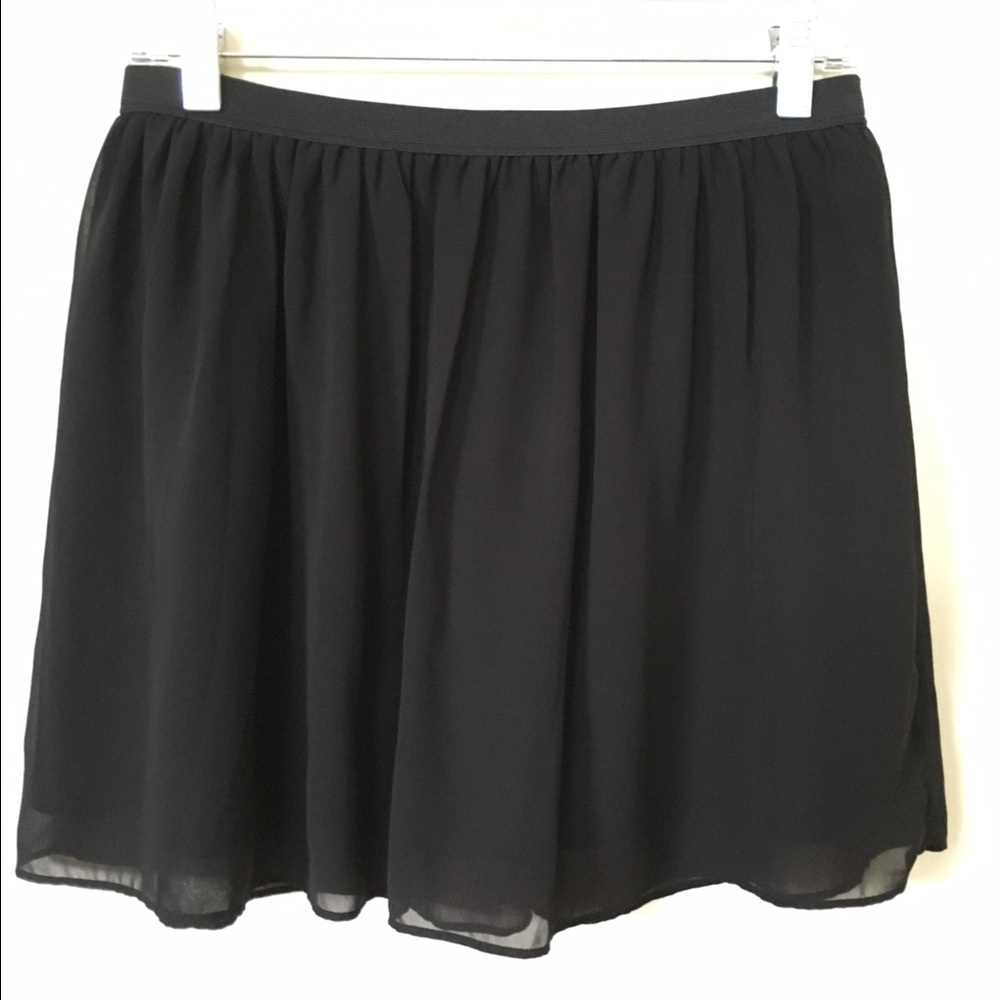 Black ballerina skirt