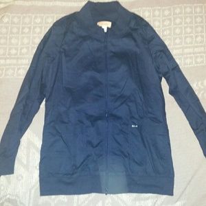 Like New Navy blue Koi Scrub Jacket