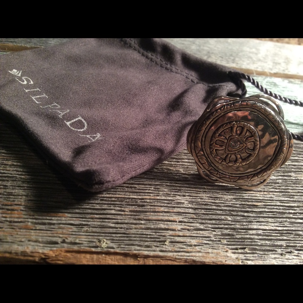 Silpada Sterling Silver Legacy Ring