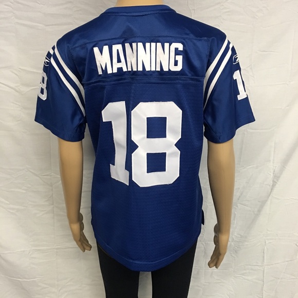 NFL Reebok Tops - Indianapolis Colts Peyton Manning Jersey