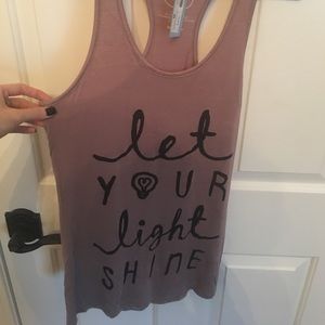 NWT. Let your light shine shirt