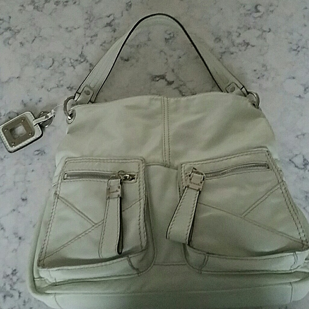 Leather Hobo Style Handbag