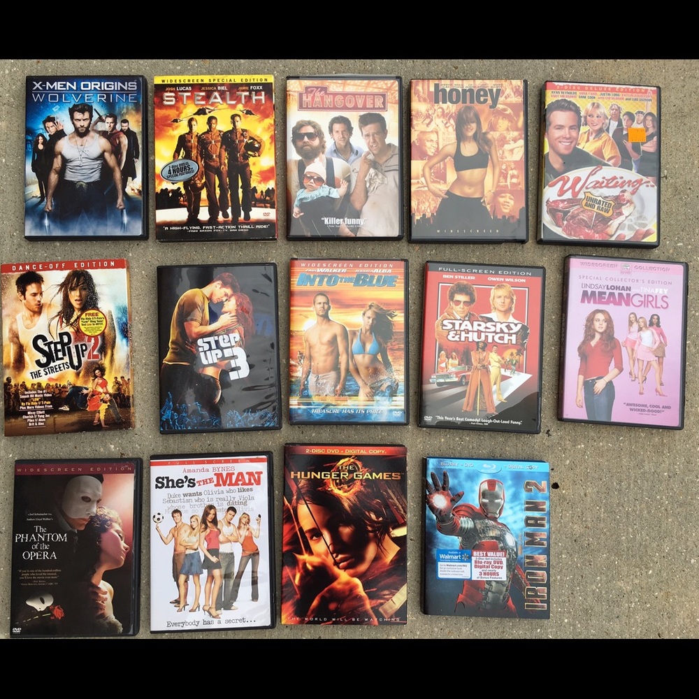 ✨SOLD ✨ DVD collection