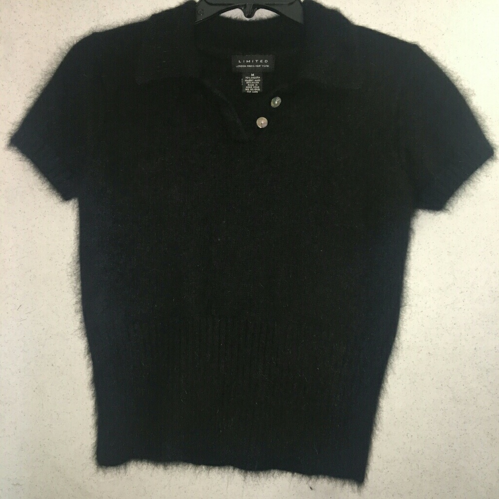 LIMITED, Angora Short sleeve blouse, Size small