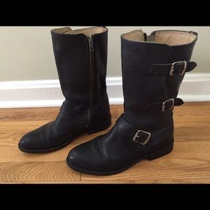 Frye moto boots