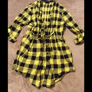 Miley Cyrus Max Azria Button Up Shirt