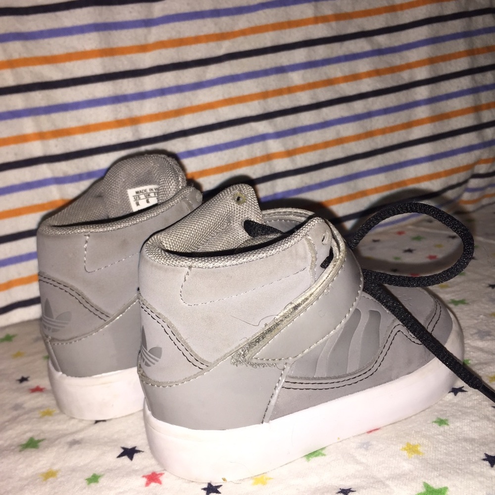 Gray Adidas