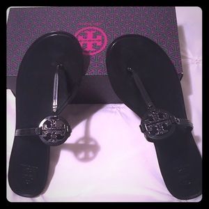 Authentic Tory Burch Mini Miller Jelly Sandals