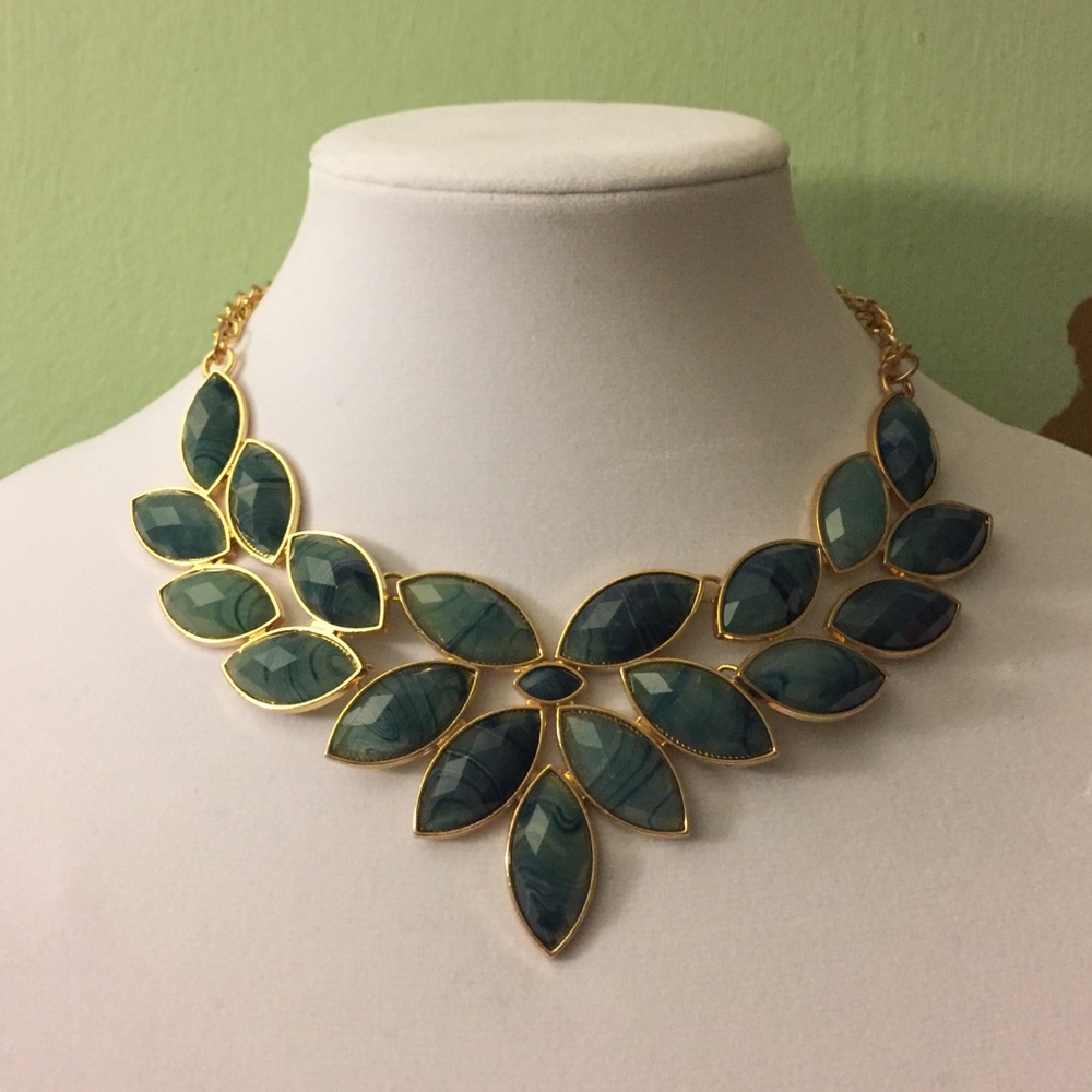 Blue necklace