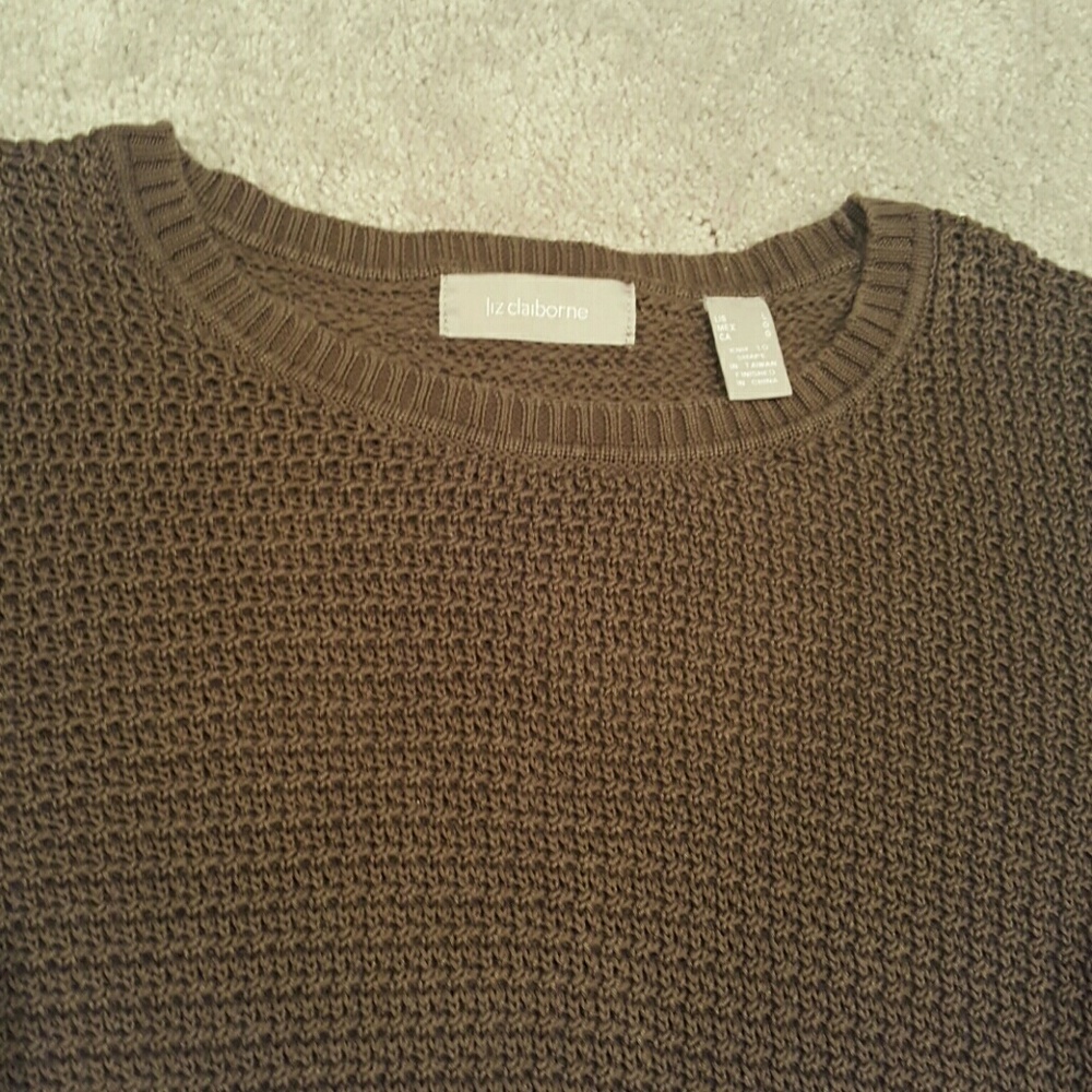 Liz Claiborne Knit Sweater - Picture 2 of 7