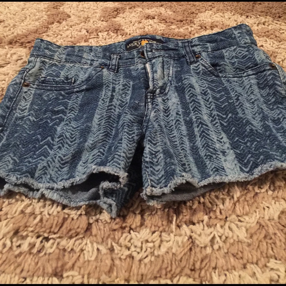 Girls Lucky Brand denim shorts