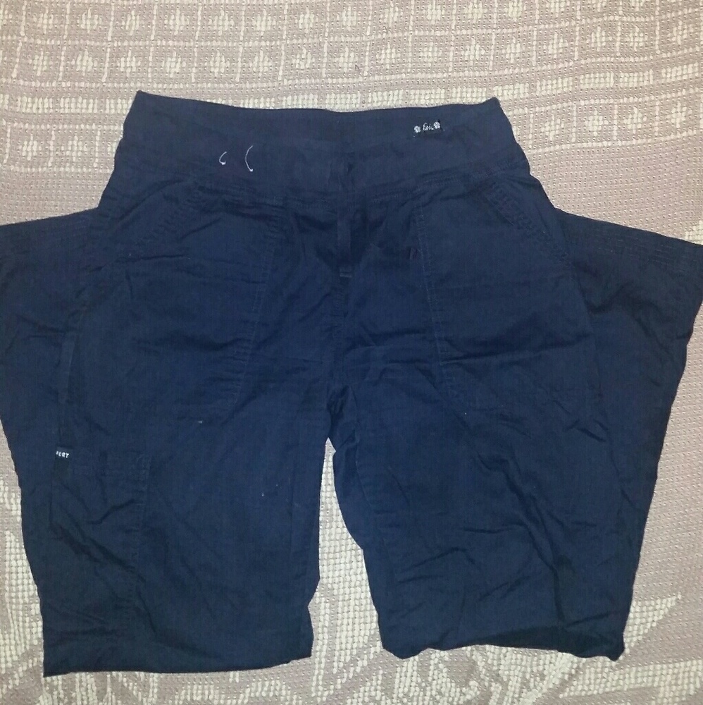 Like new navy blue Koi scrub pants