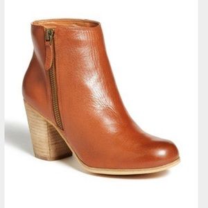 BP 'Trolley' Leather Ankle Bootie