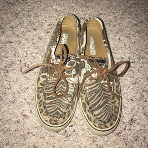 SPERRY Leopard, tiger, and snake print Sequins