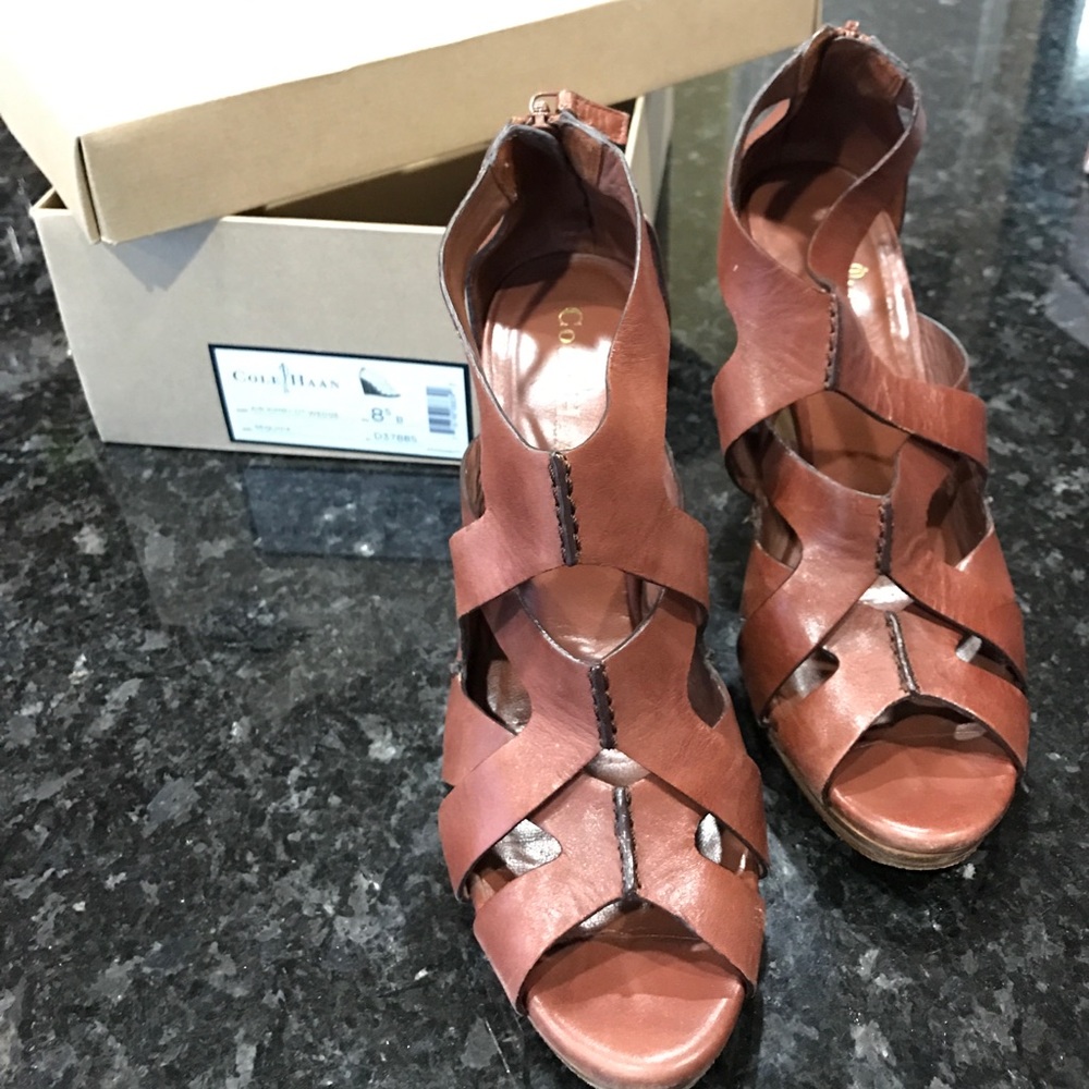 Cole Haan Air kimry.ot.wedges sequoia