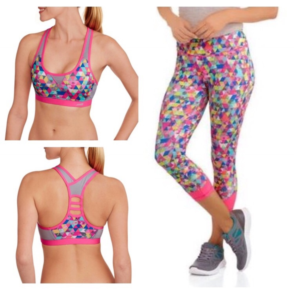 Avia Workout Leggings and Sports Bra
