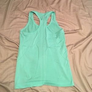Teal Lululemon tank top