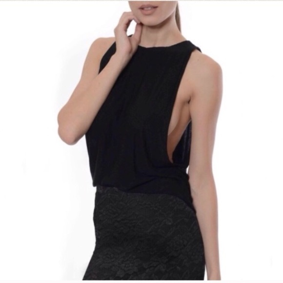 ~ Host Pick ~ ATID AVA Deep Side Jersey Tank L - Picture 3 of 10