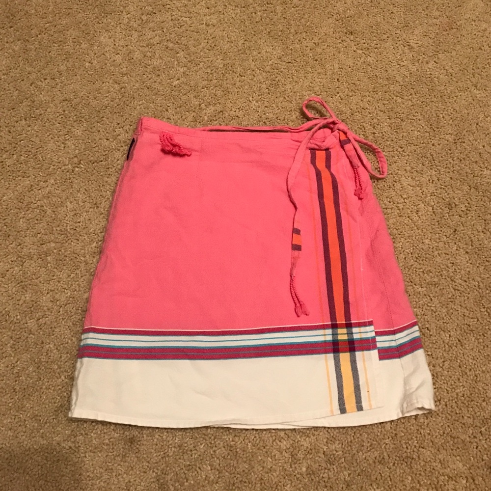 Summertime wrap skirt