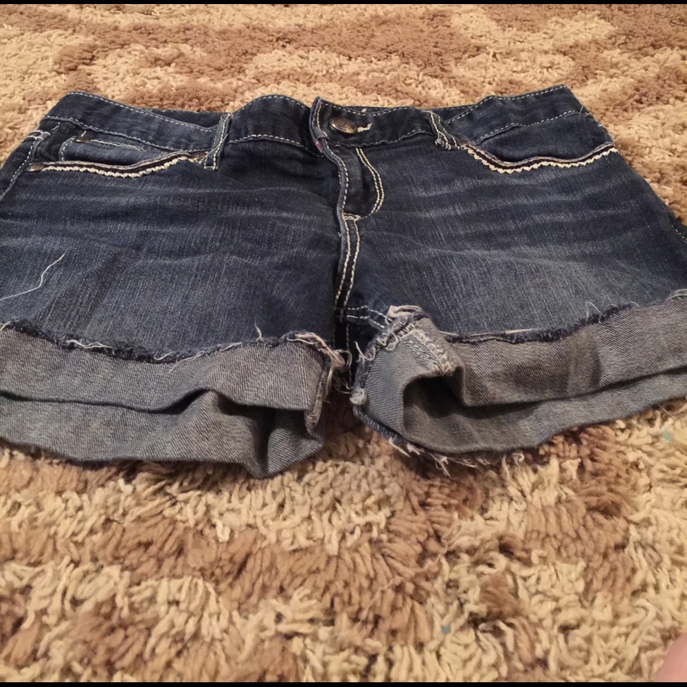 Women's denim shorts
