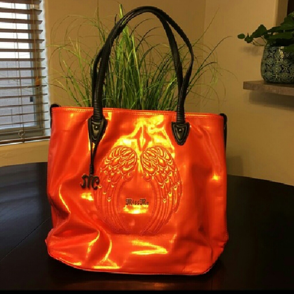 Miss Me Purse Deep shiney Orange