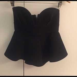 Nicholas Strapless Bustier-Style Top