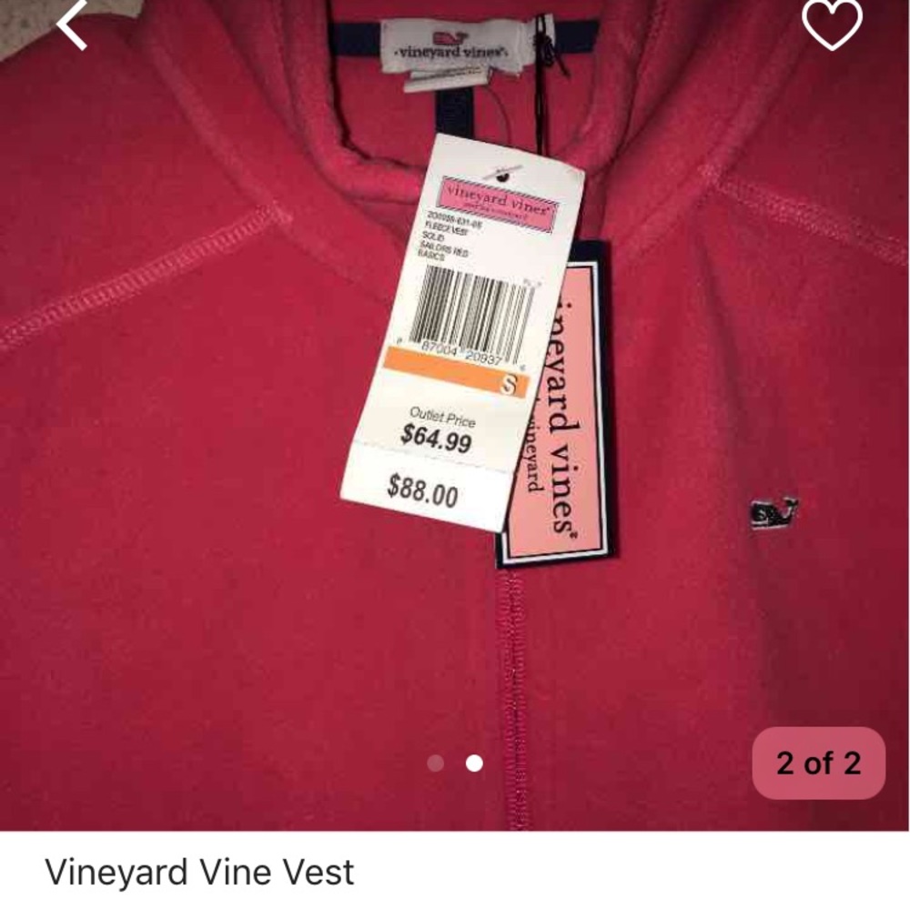 Vineyard Vines vest