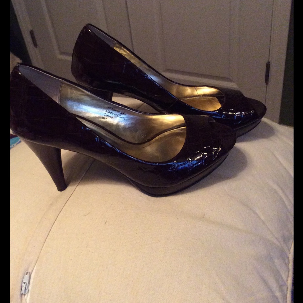 Brown peep tow Heels