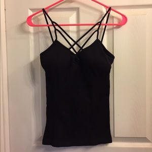 Padded work out top