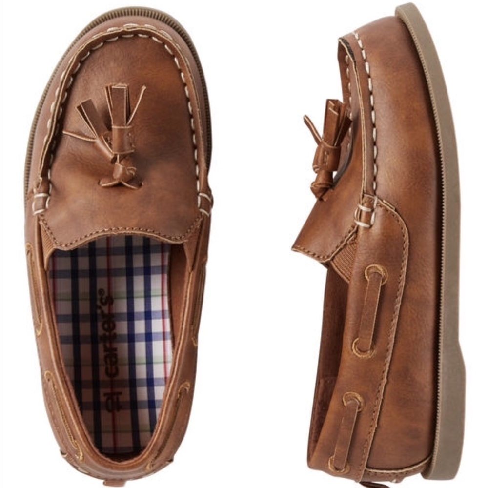 Carter's Brown loafers brand new