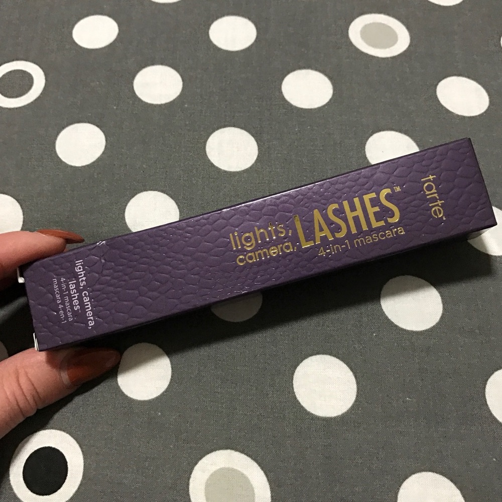 Tarte Lights Camera Action Mascara - Black