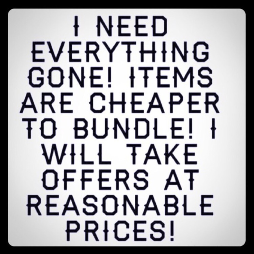 Make me a reasonable offer!