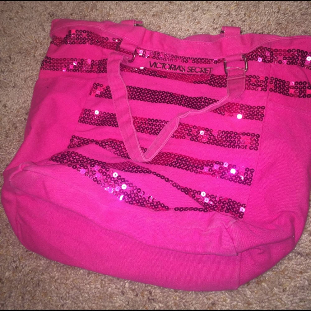 Victoria's Secret Sequence Beach Bag