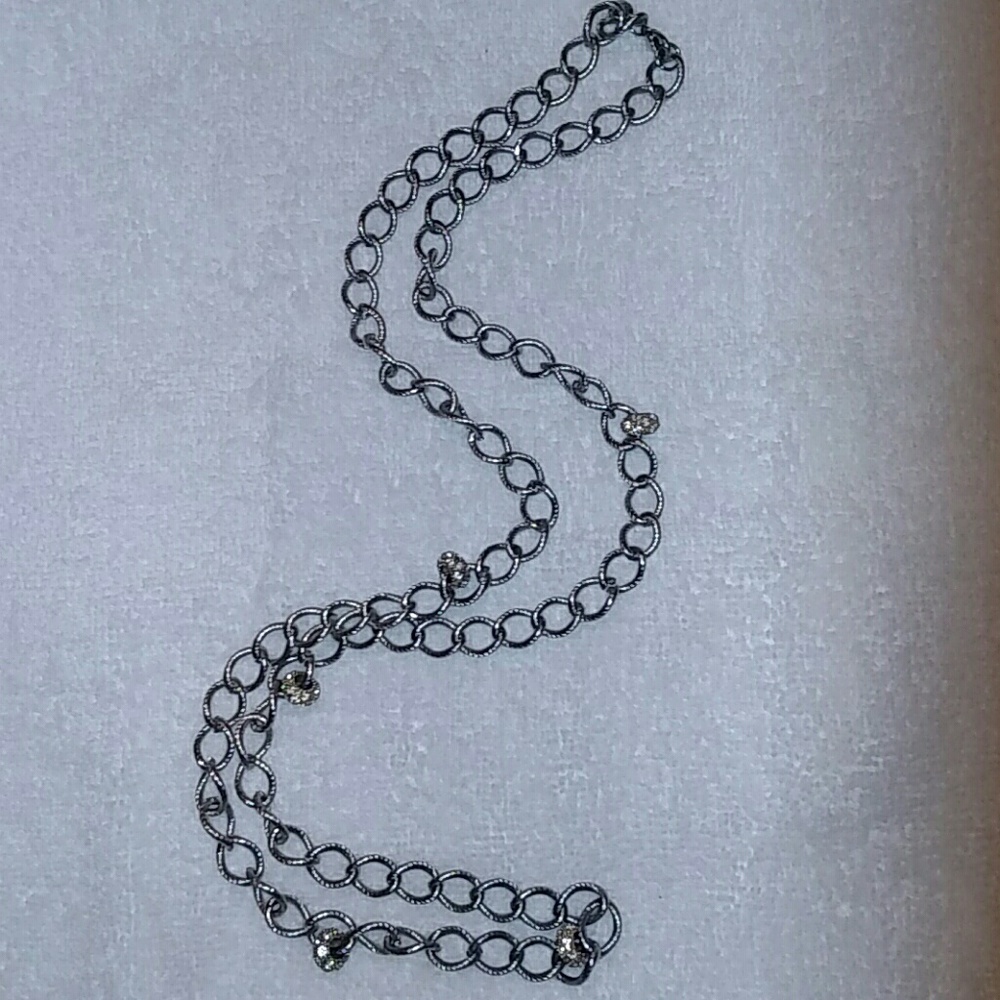 Ann Taylor silver sailor chain