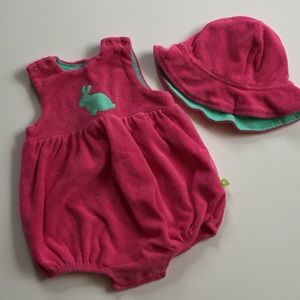 Terry Swim Cover Up Romper